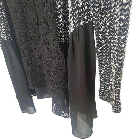 ANTHRO A’reve Cardigan Boho Whimsigoth Witchy Artsy Plazacore Eclectic Fairygoth - Picture 3 of 7